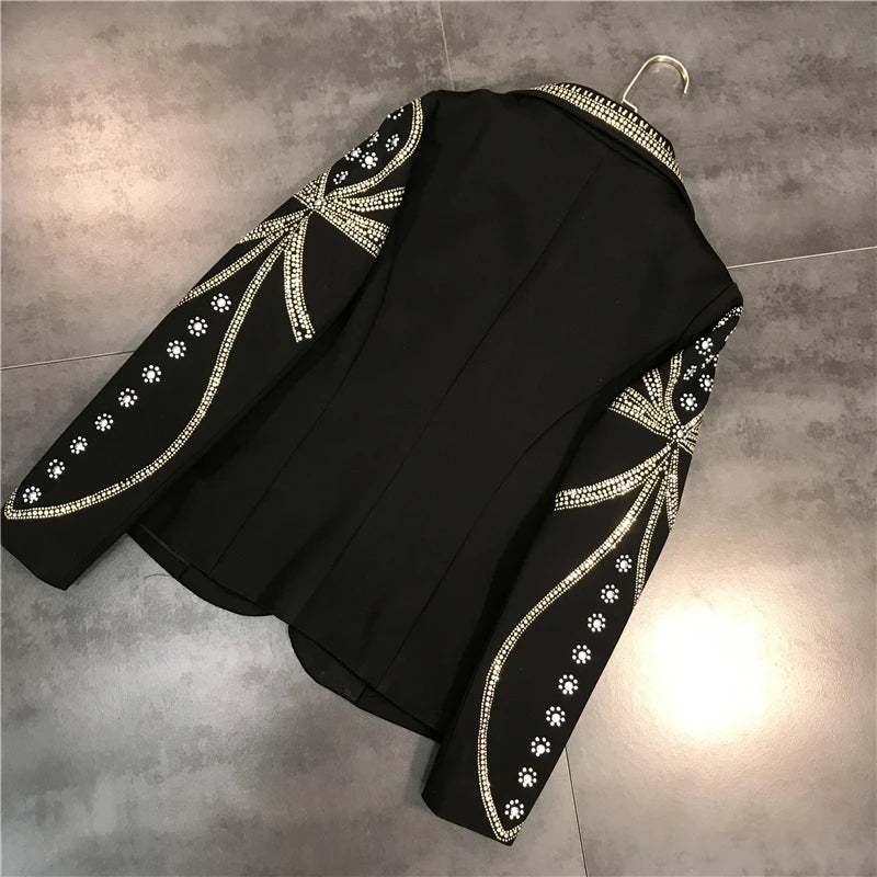 Jessica Metal Beaded Short Jacket