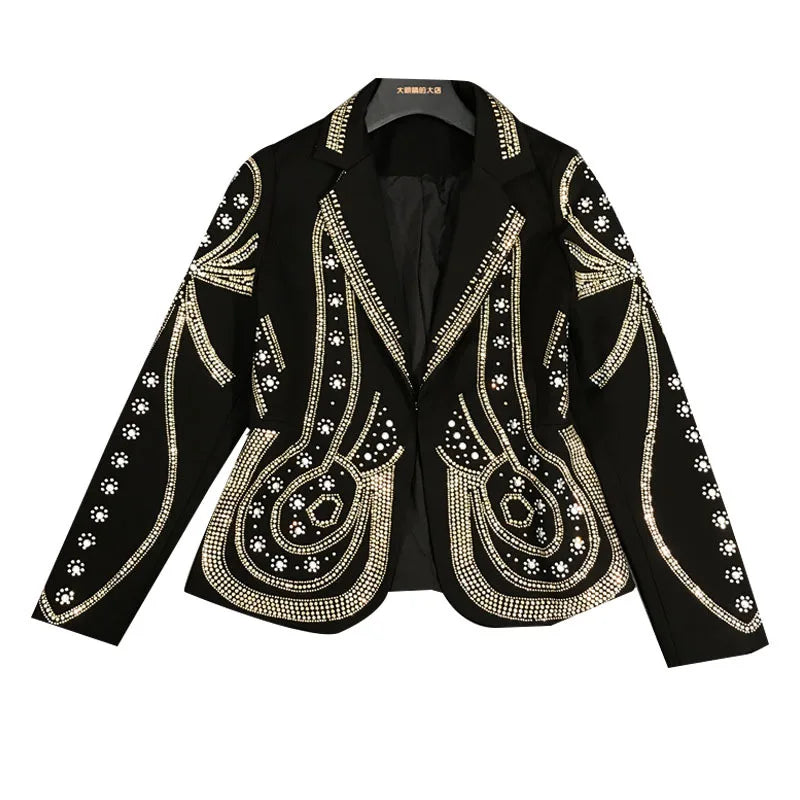 Jessica Metal Beaded Short Jacket