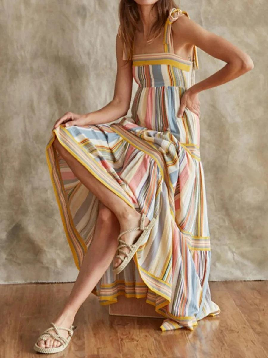 Vestido de rayas Michelle