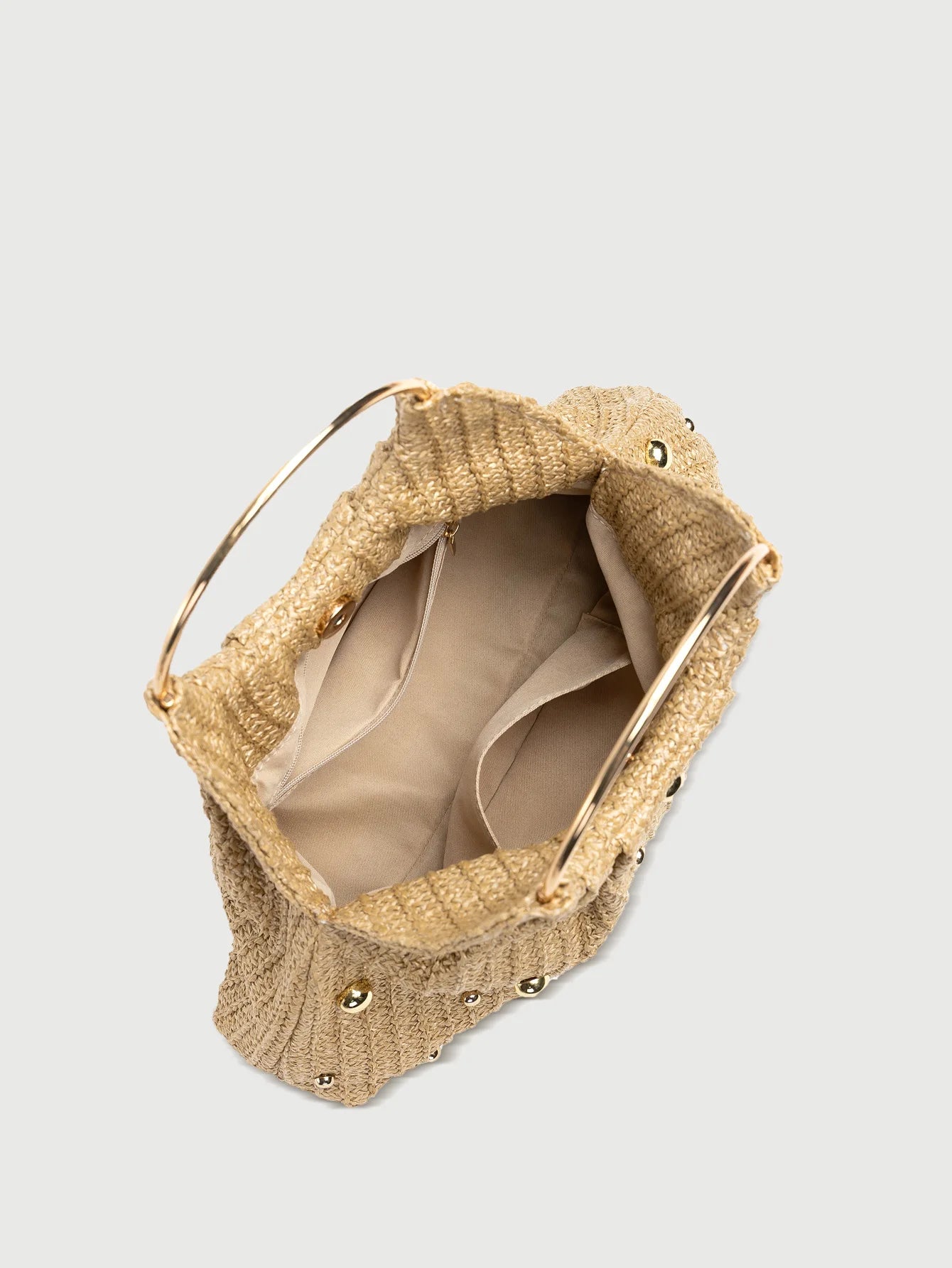 Bolso tote de paja chic