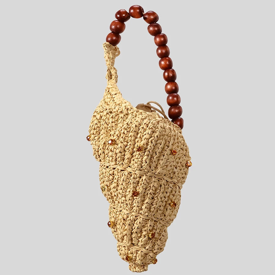 Conch Shell Straw Bag