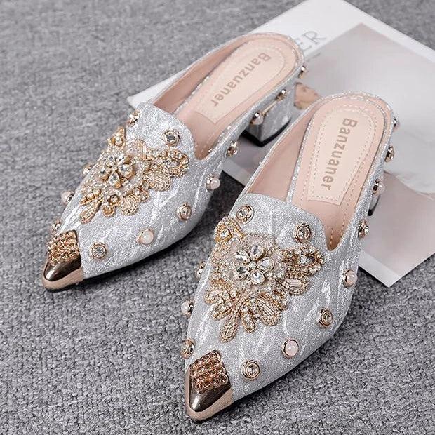 Erika - Mules con cuentas