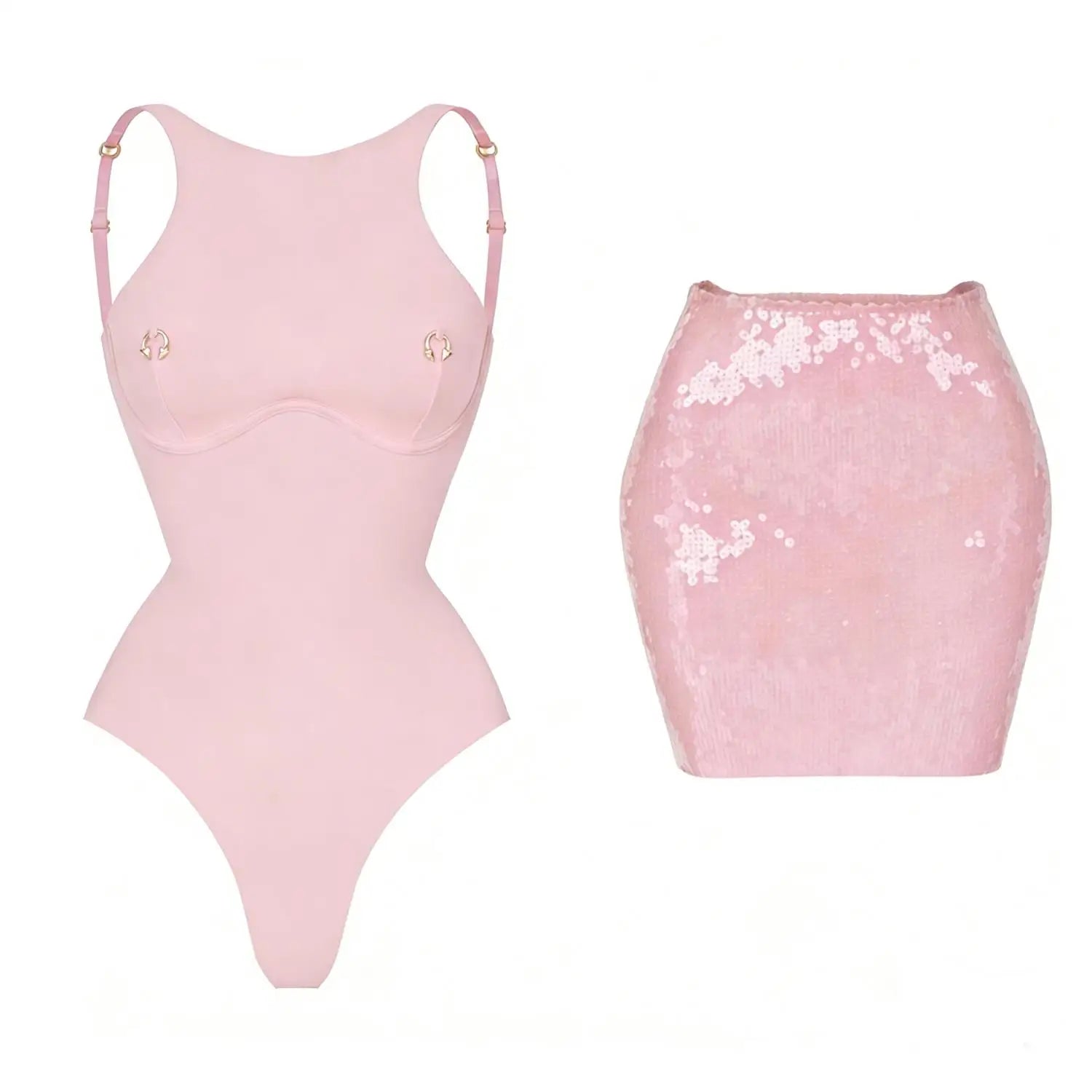 Blair Pierced Beachwear Set
