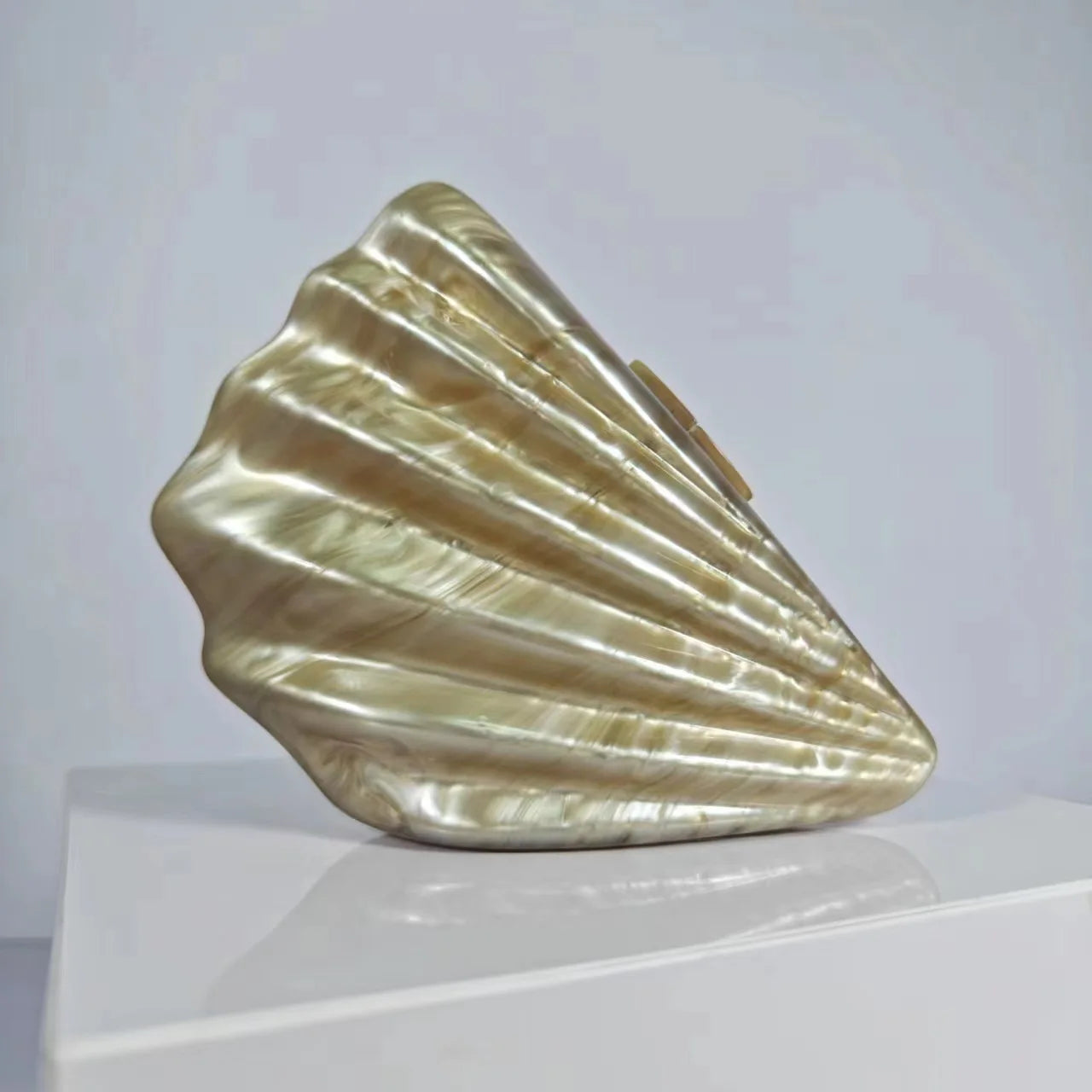 Pochette in acrilico Shell