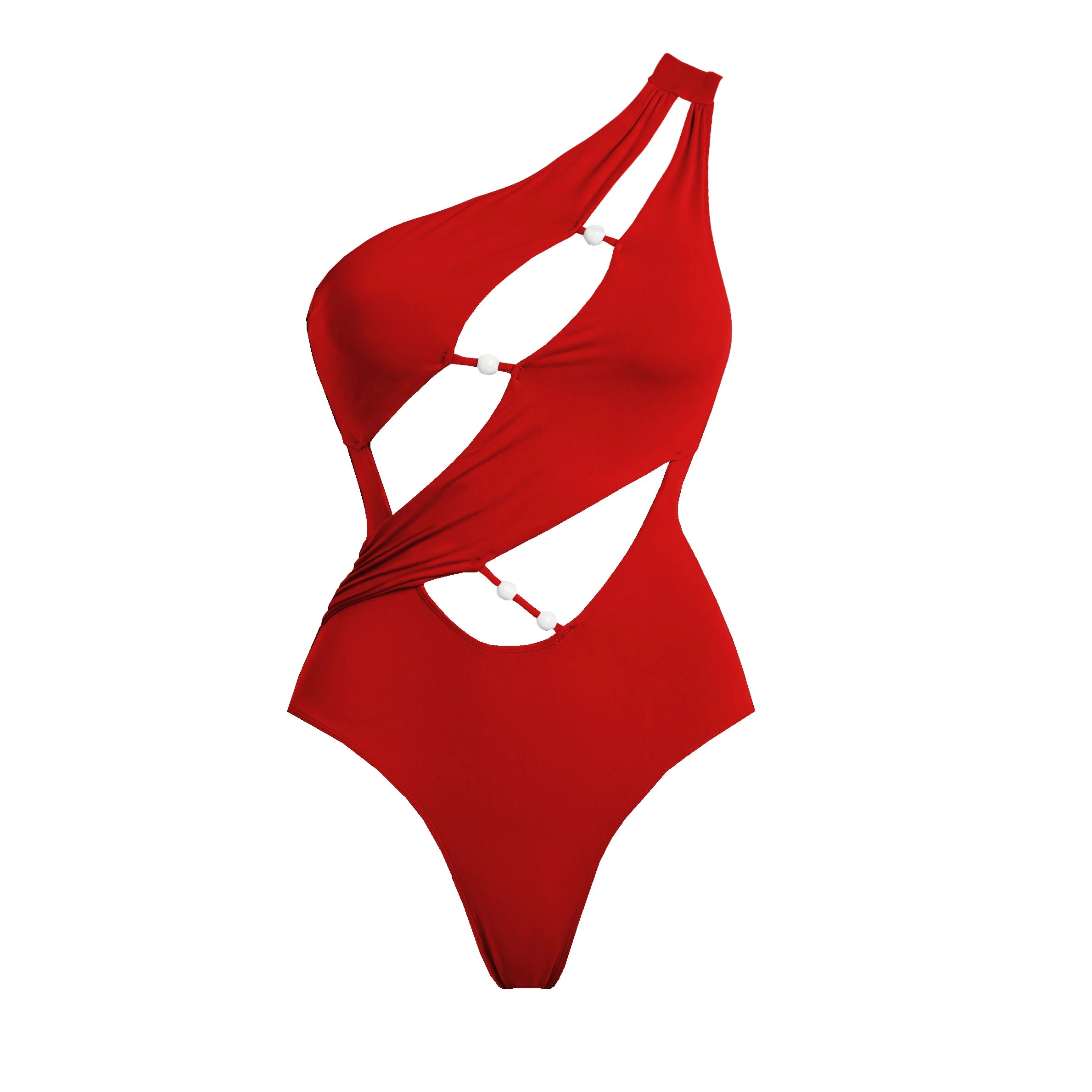 Bandeau Swimsuit & Wrap Skirt