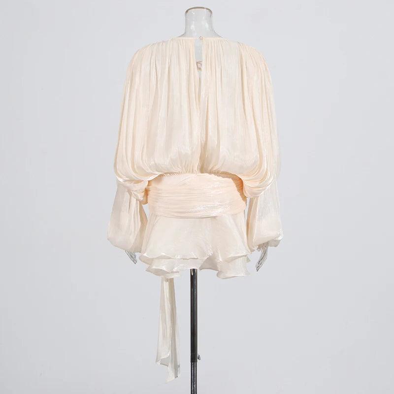 Μίνι φόρεμα Flowy Blouse