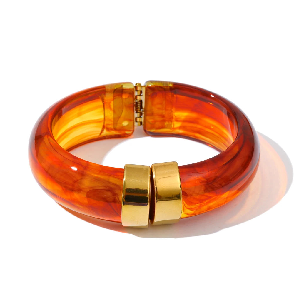 Acrylic Thick Bracelet Bangle