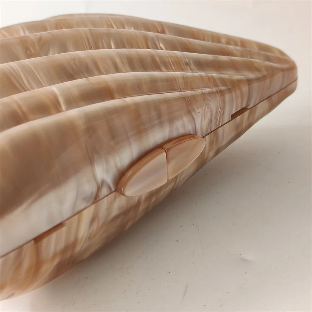 Pochette in acrilico Shell