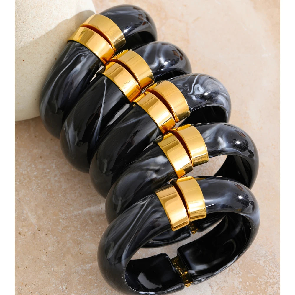 Acrylic Thick Bracelet Bangle