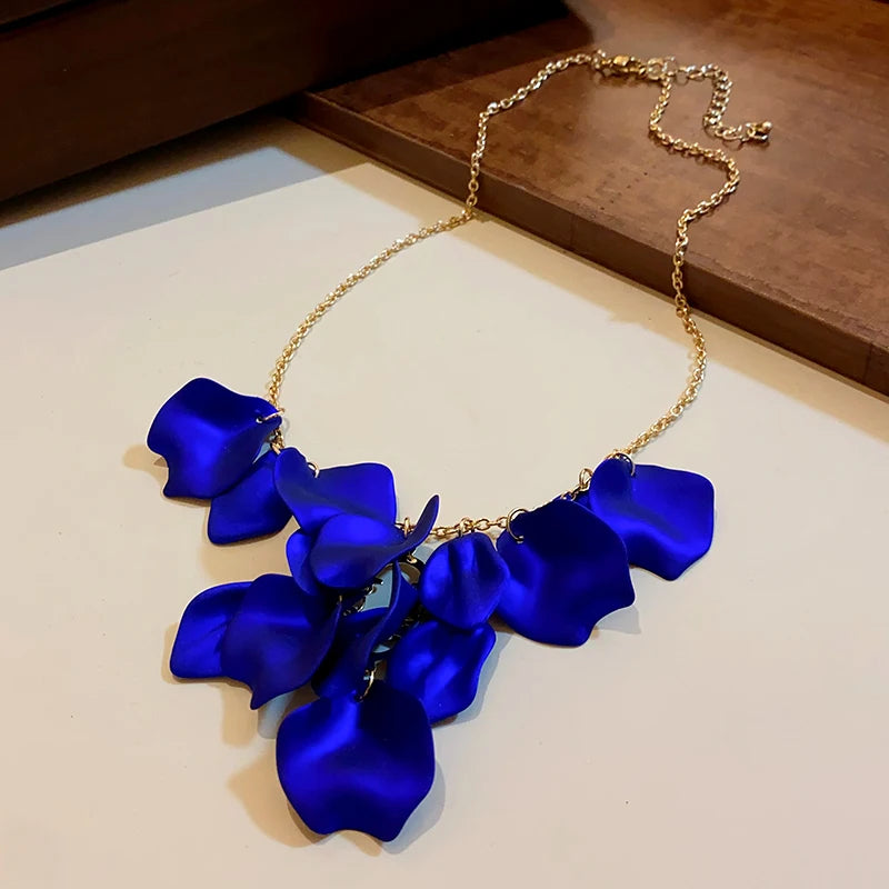 MIMO Petal Drop Necklace