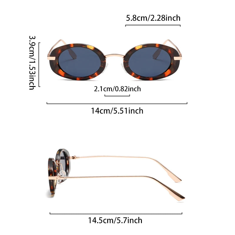 Black retro round sunglasses lens and frame construction detail