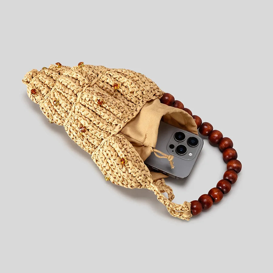 Conch Shell Straw Bag