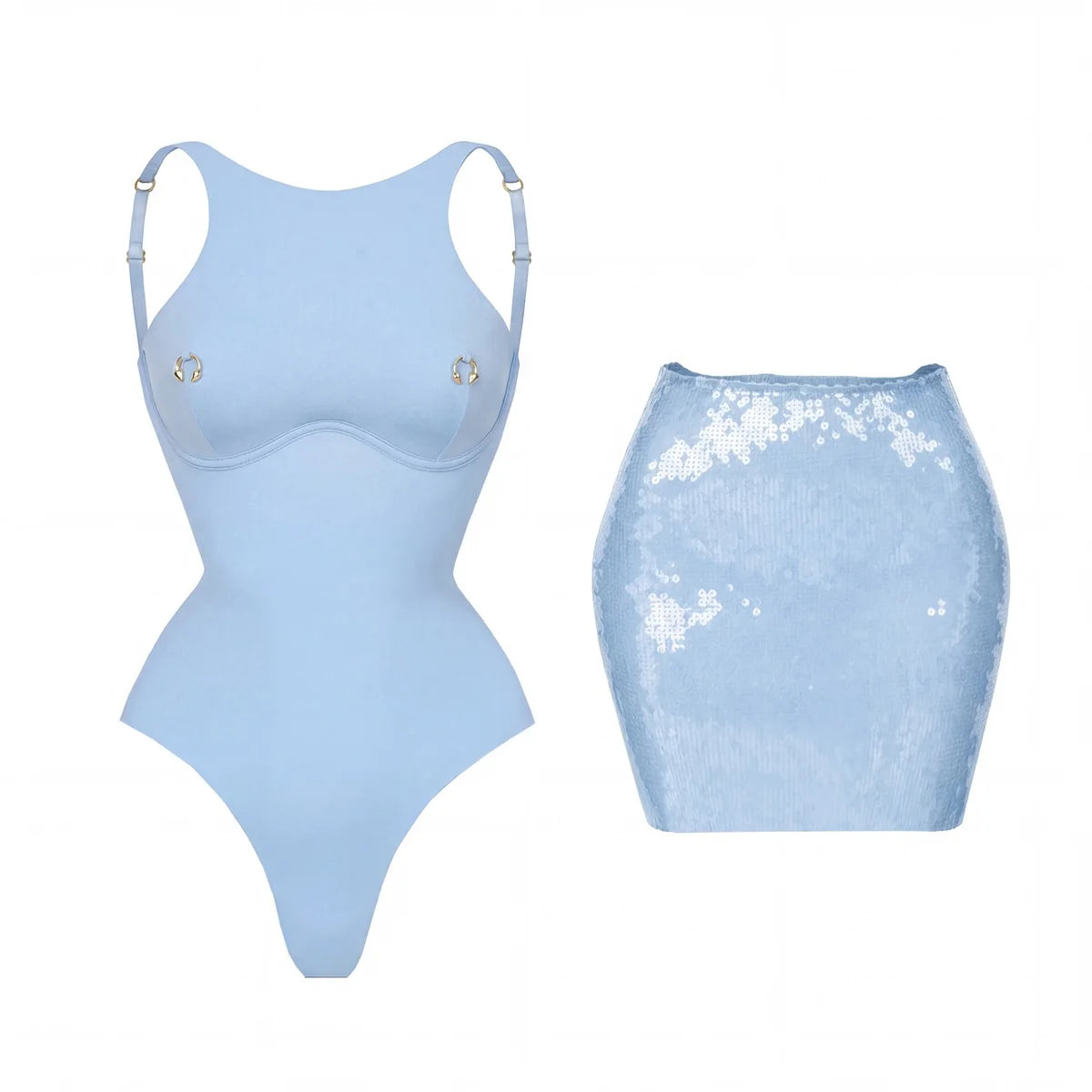 Blair Pierced Beachwear Set