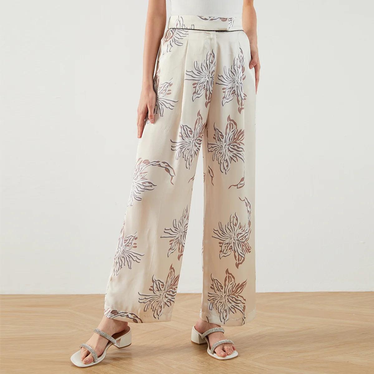 Pantalón Saskia 100% seda