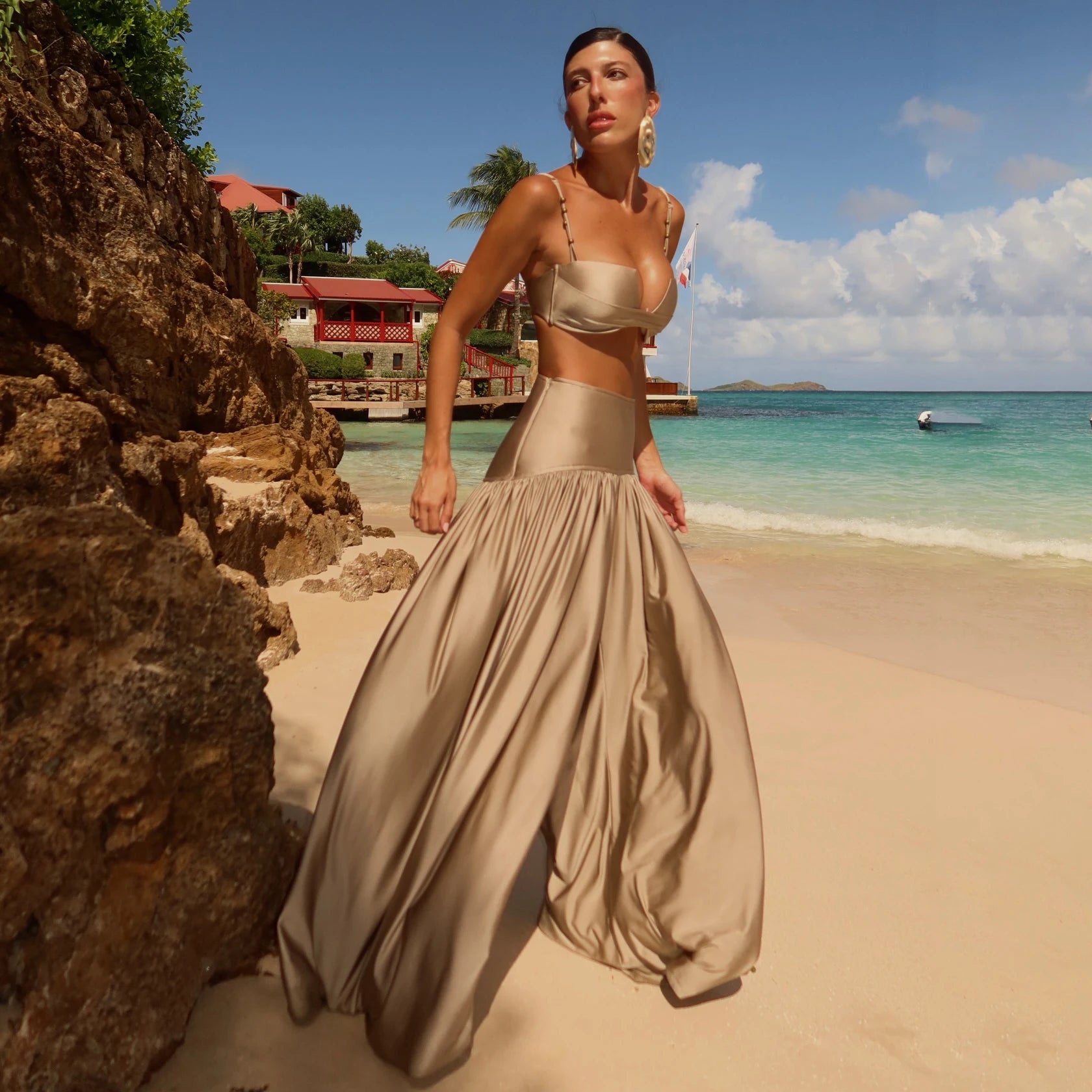 Mina Bandeau Bikini Set