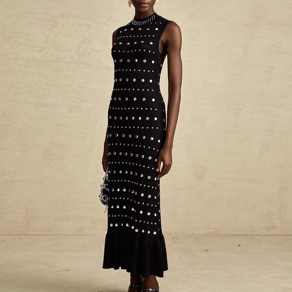 Rebecca Spliced Diamond Dress