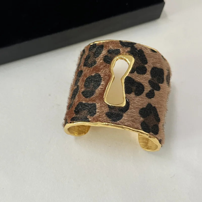 Keyhole Open Cuff Bracelet