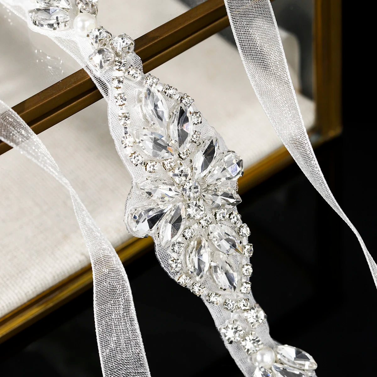 Sash Rhinestone Bridal Belt