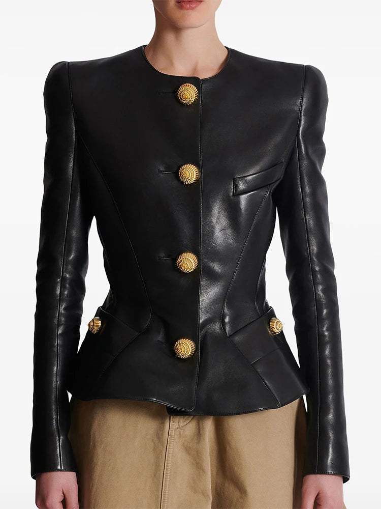 Chaqueta peplum Felicia