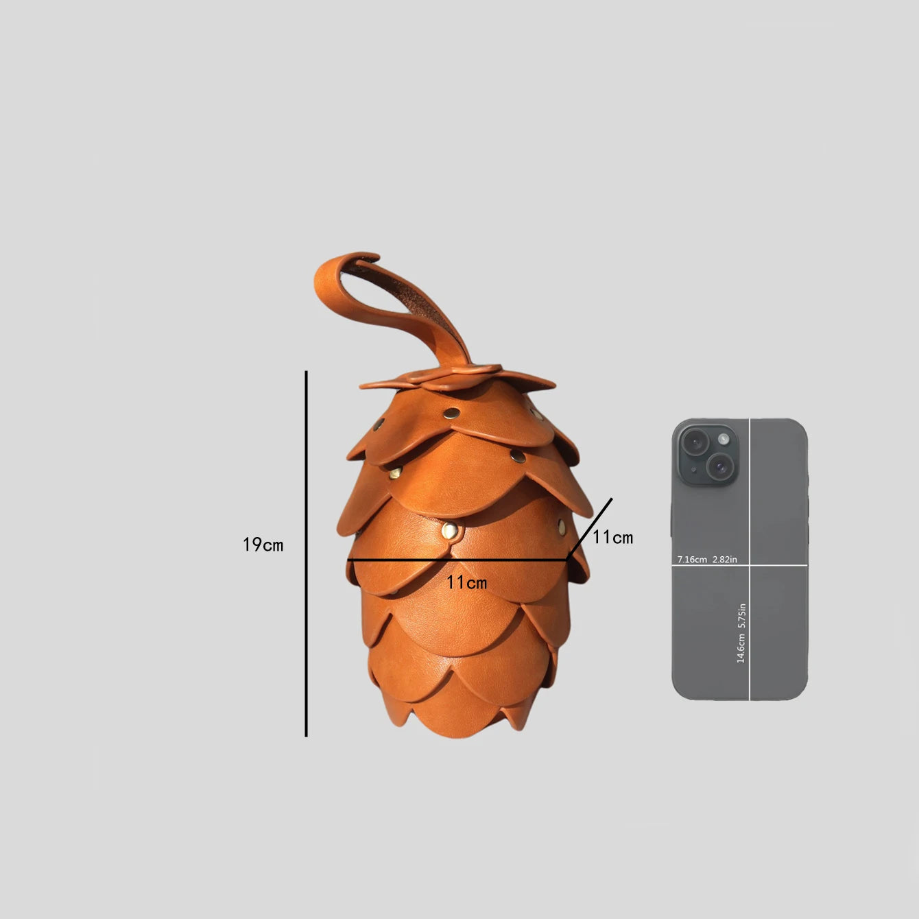 Pine Cone Clutch Bag