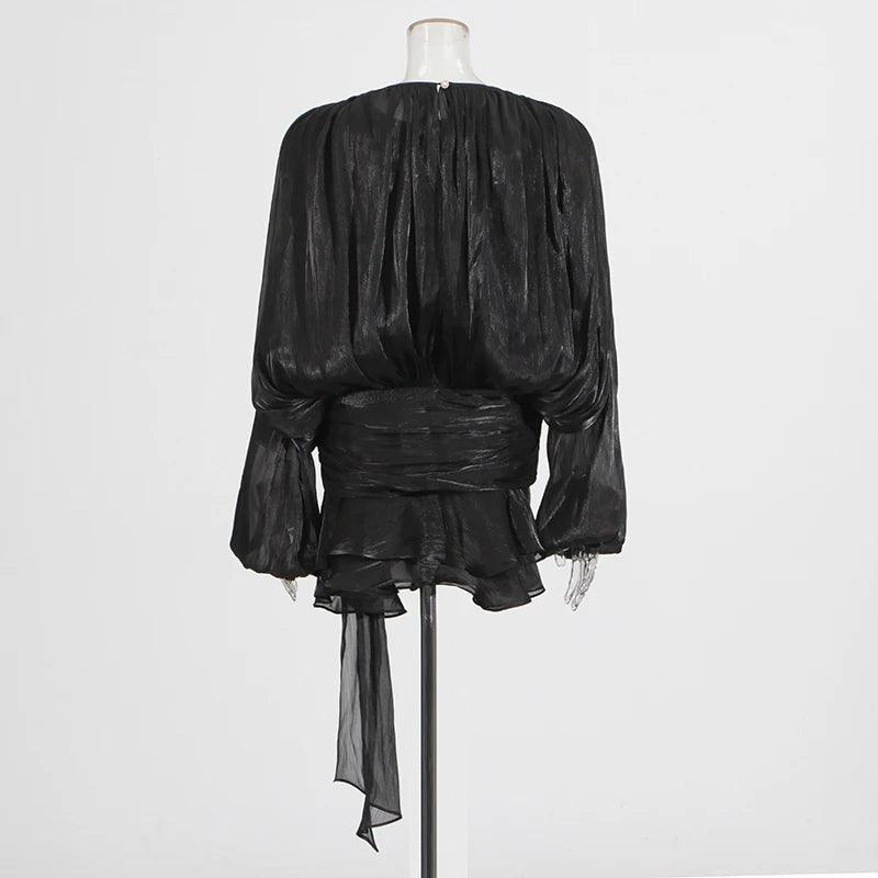 Μίνι φόρεμα Flowy Blouse