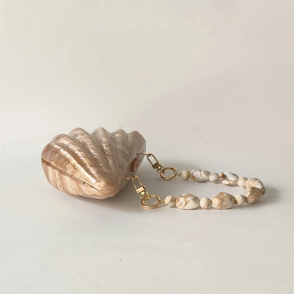 Pochette in acrilico Shell