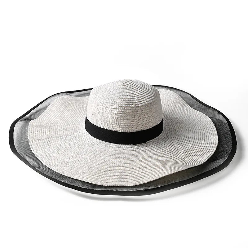 Cappello da sole a tesa larga