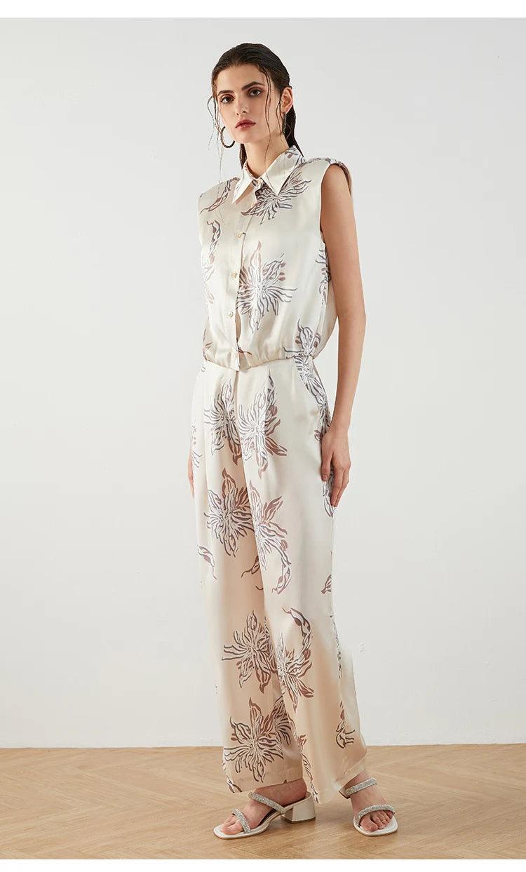 Pantalón Saskia 100% seda