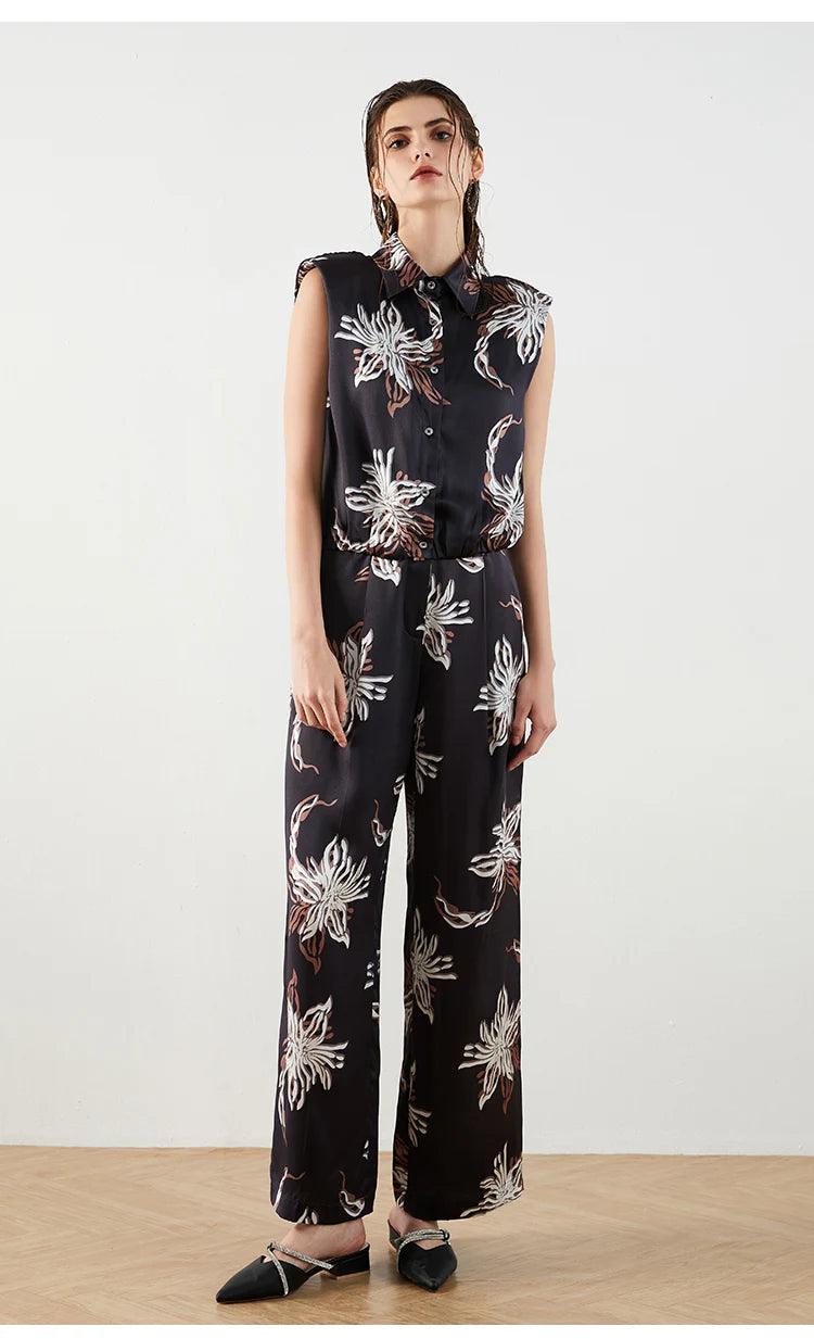 Pantalón Saskia 100% seda