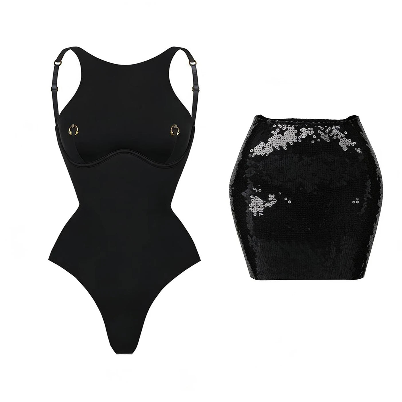 Blair Pierced Beachwear Set