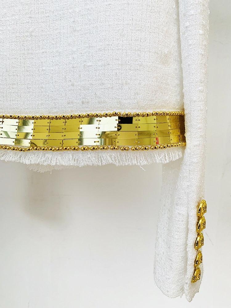 Cleo Beaded Tweed Jacket from The House of CO-KY - Coats & Jackets