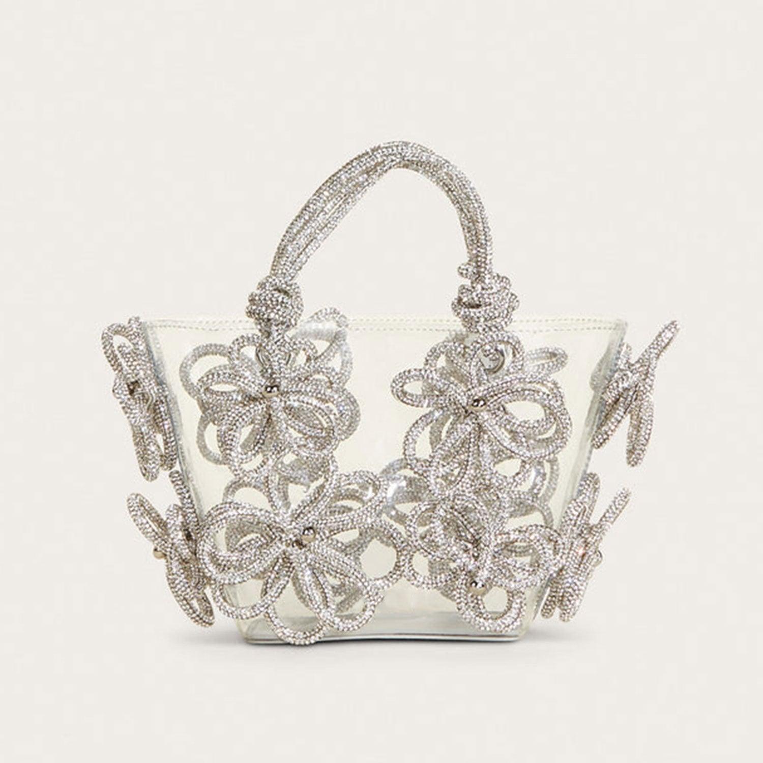Flower Rhinestone Bag from The House of CO-KY - Handbags