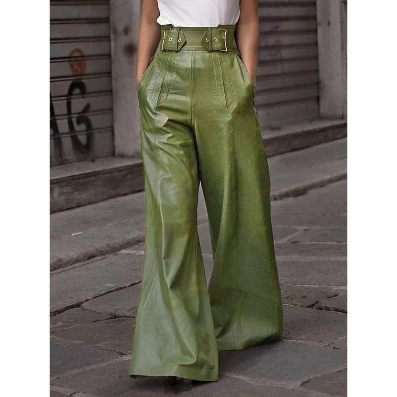 Maddie Wide Leg Trousers from The House of CO-KY - Bottoms