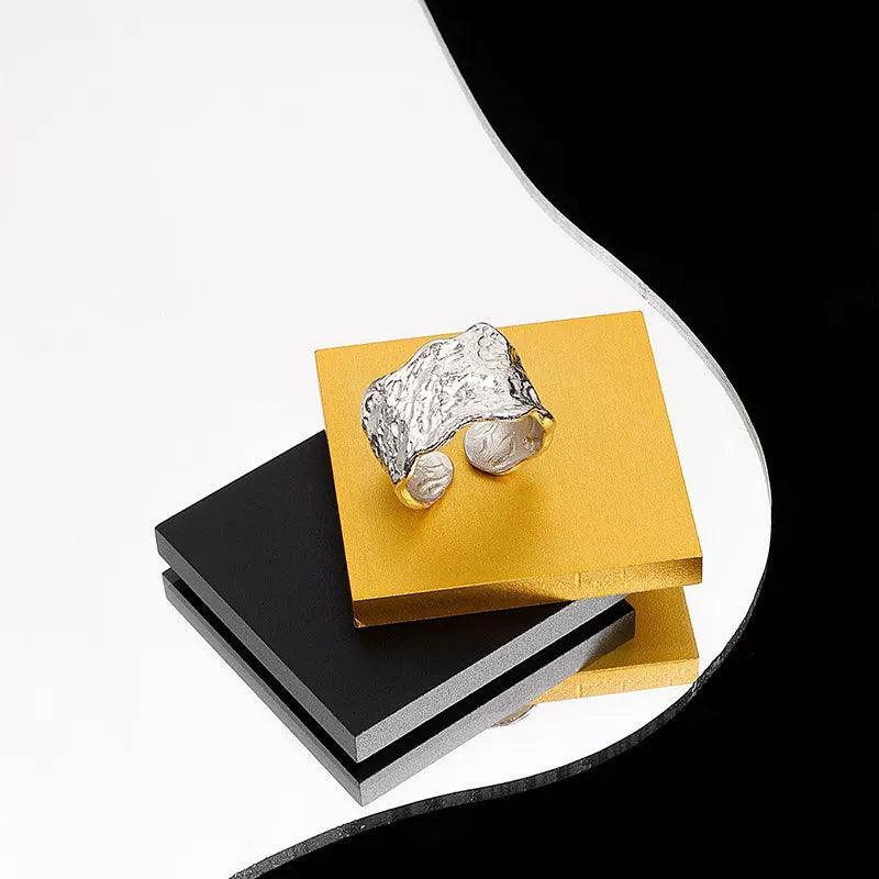 Vintage Textured Resizable Ring from The House of CO-KY - Rings