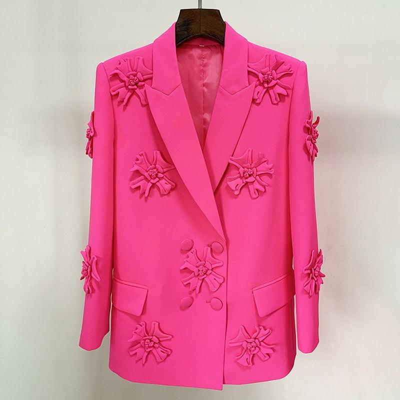 Danielle Flower Blazer from The House of CO-KY - Outerwear
