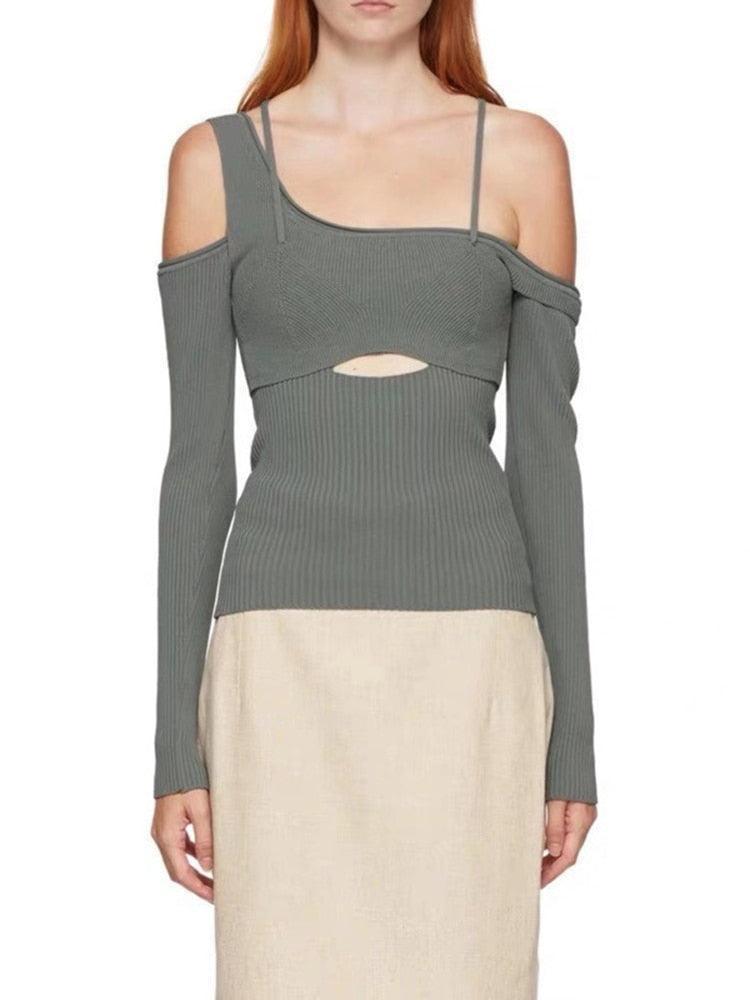 Darcy Asymmetrical Top from The House of CO-KY - Shirts & Tops