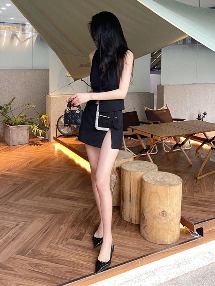 Diana Black Diamond Skirt from The House of CO-KY - Skirts