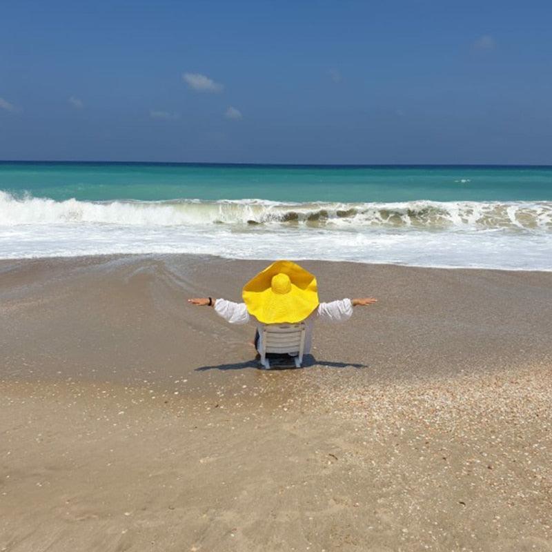 Foldable Oversized Brim Hat from The House of CO-KY - Hats