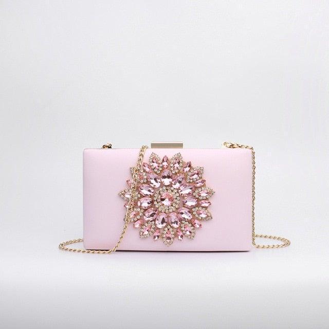 Michelle Crystal Clutch Bag from The House of CO-KY - Handbags