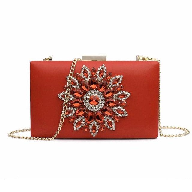 Michelle Crystal Clutch Bag from The House of CO-KY - Handbags
