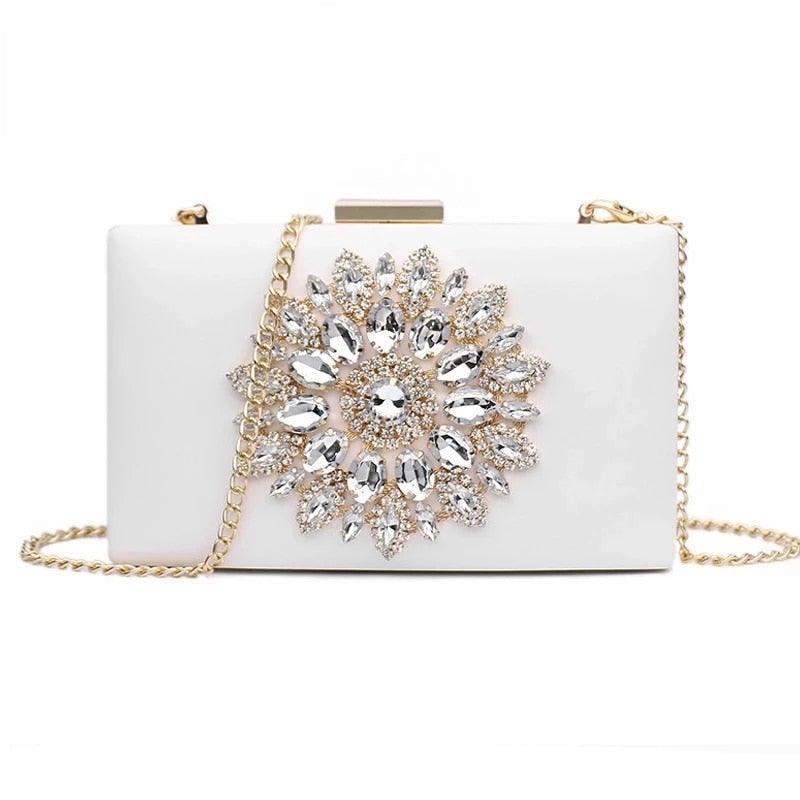 Michelle Crystal Clutch Bag from The House of CO-KY - Handbags