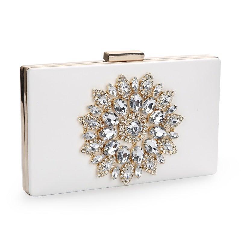 Michelle Crystal Clutch Bag from The House of CO-KY - Handbags