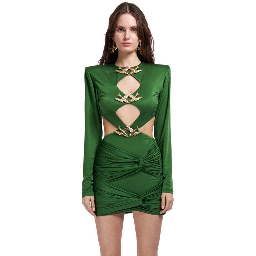 Regina Hollow Mini Dress from The House of CO-KY - Dresses