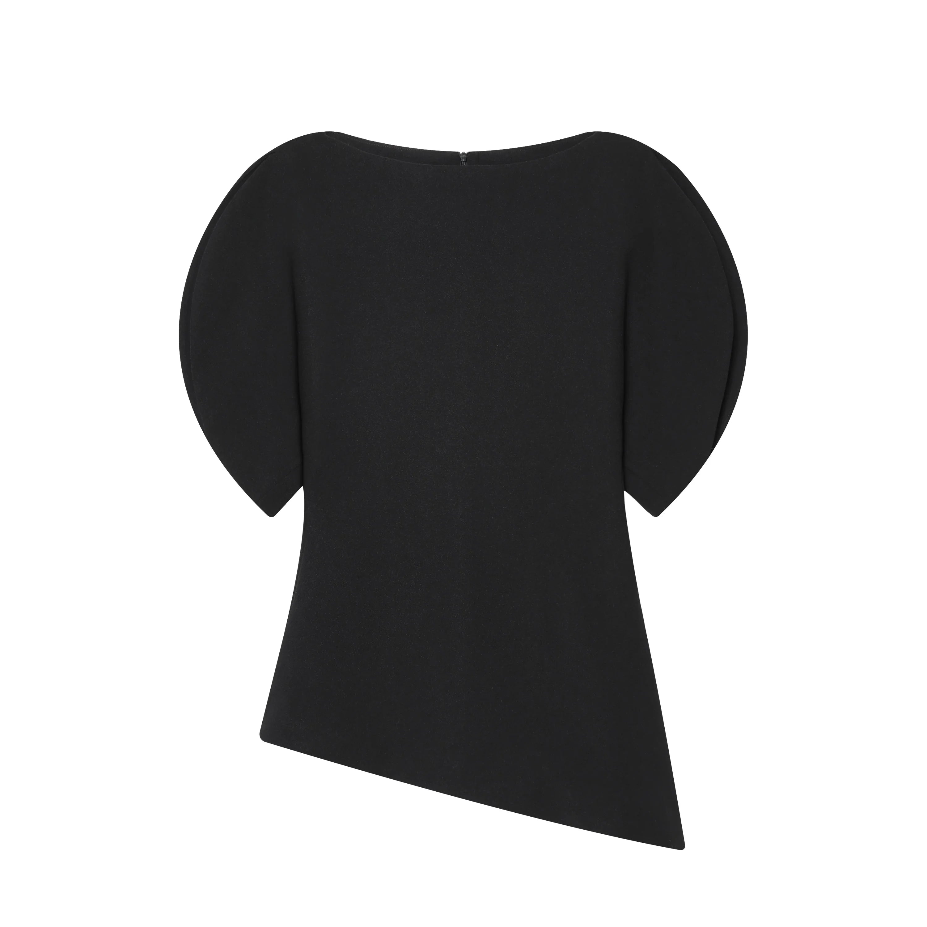 Debbie Asymmetrical Puff Top