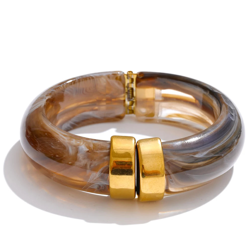 Acrylic Thick Bracelet Bangle
