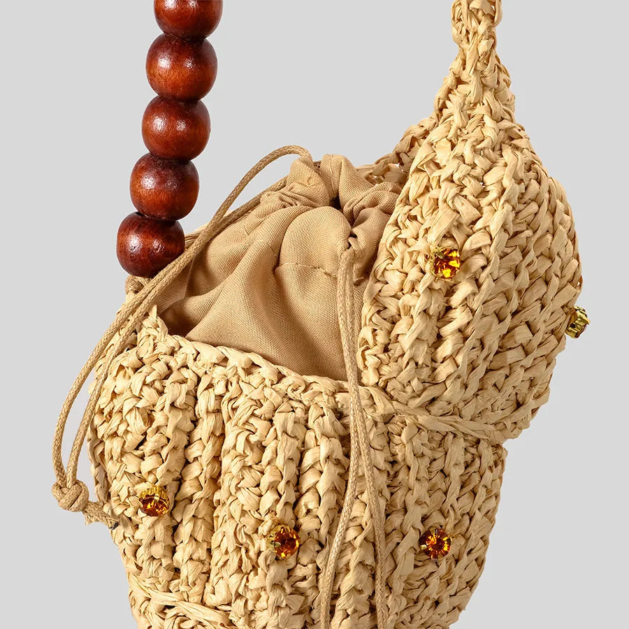 Conch Shell Straw Bag