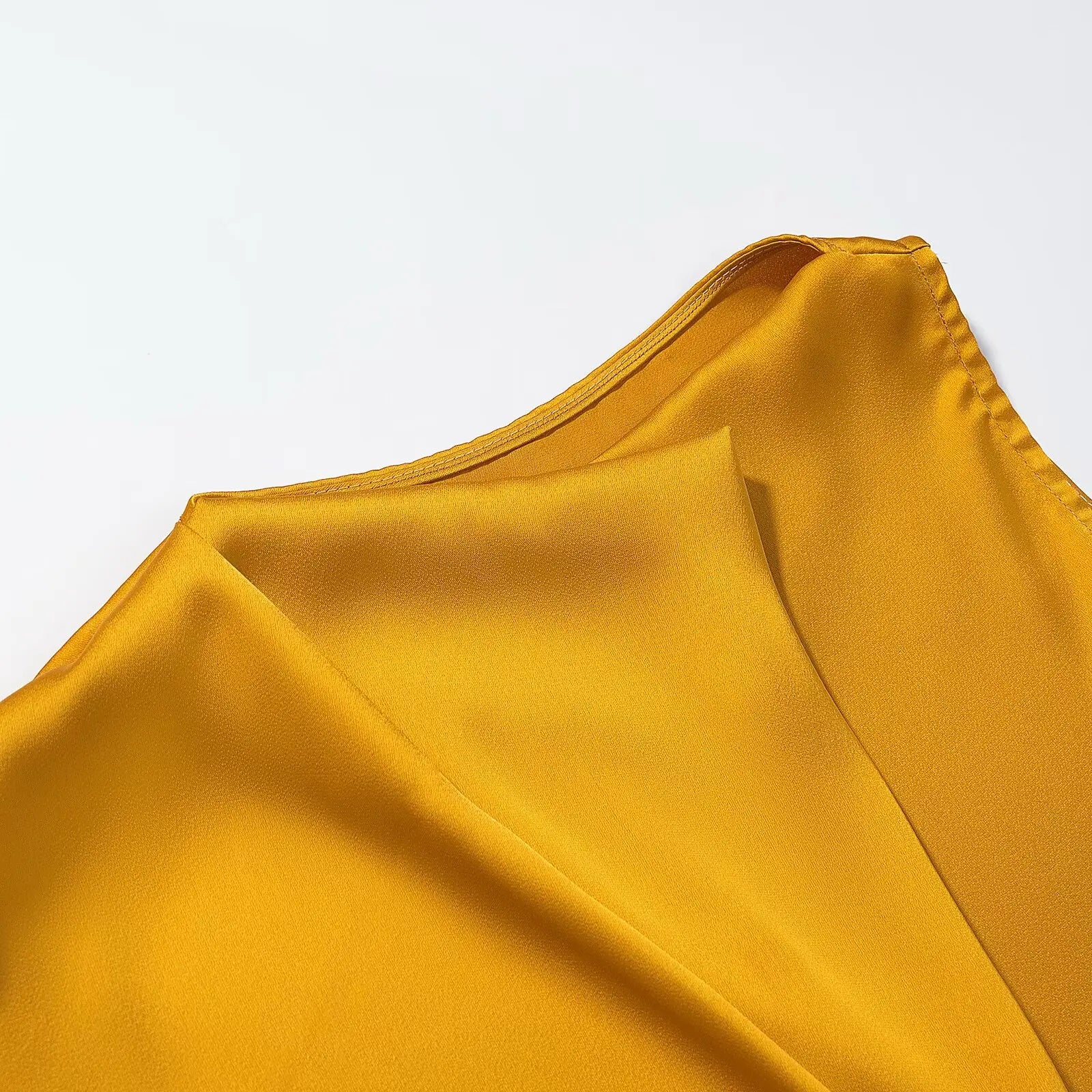 Robin Satin Holiday Dress