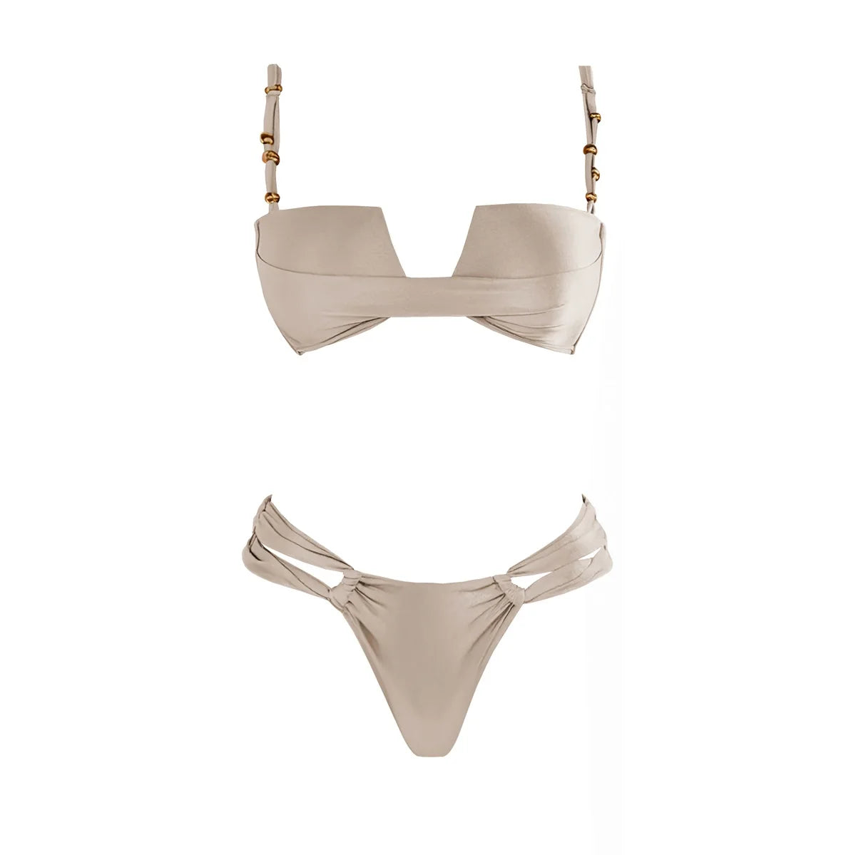 Mina Bandeau Bikini Set