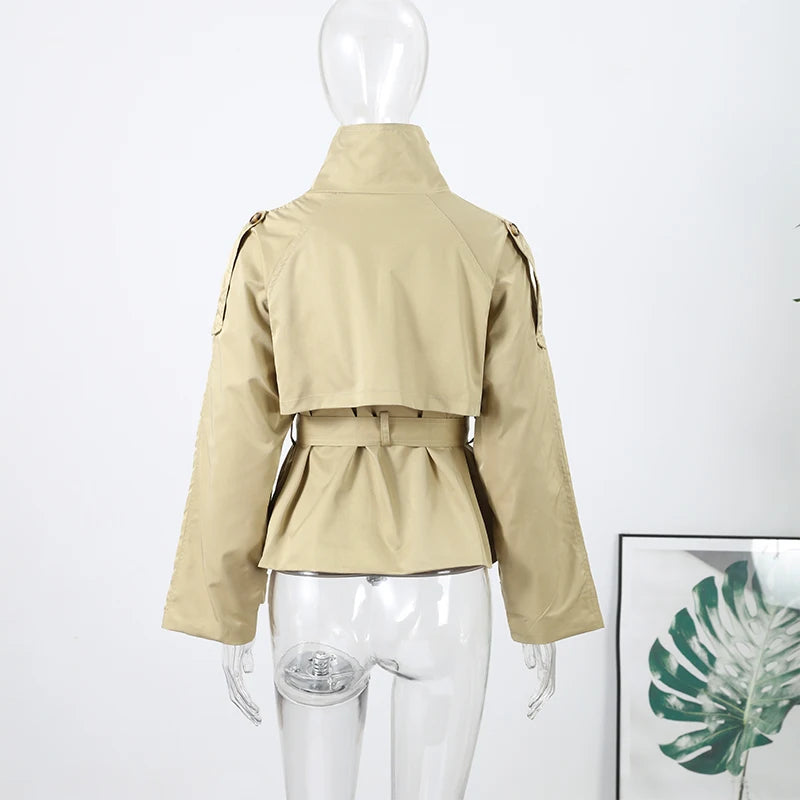 معطف ترنش قصير من إيمي