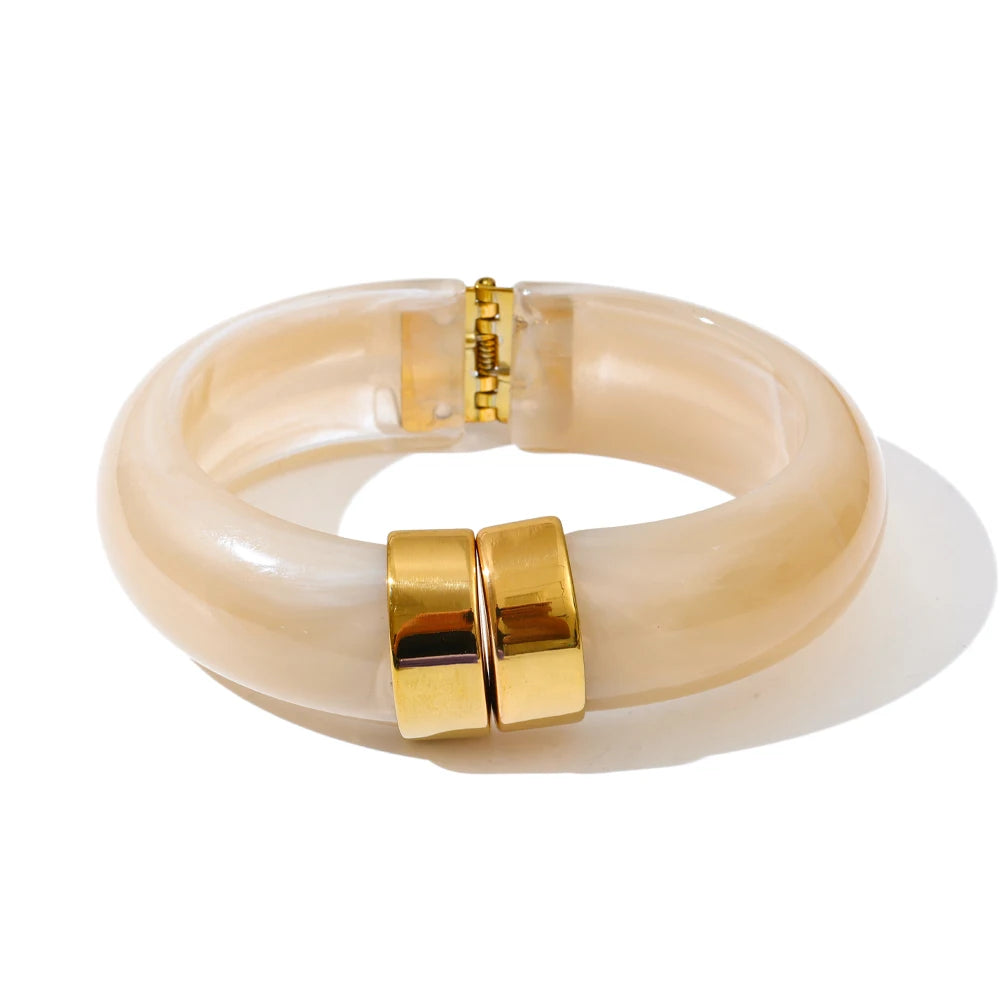 Acrylic Thick Bracelet Bangle